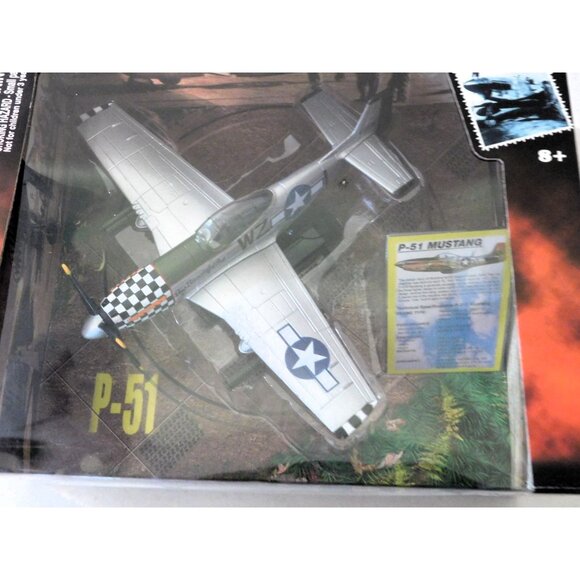 P-51 Mustang Diecast Model 1:48 Motor Max 76336 WWII Airplane Display - Picture 7 of 9